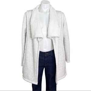 Loft Outlet Lounge Grey & Off White Jacket Small